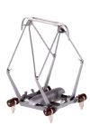 Sommerfeldt 875 - H0m - Scheren-Stromabnehmer mit braunen Isolatoren